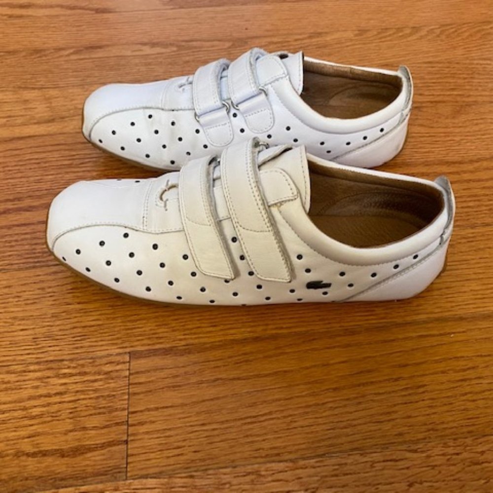 Lacoste Velcro strap sneakers